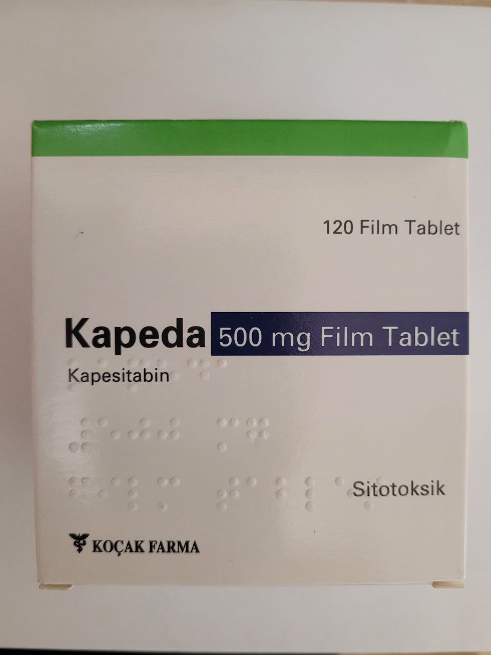 Кселода Капецетабин (Капеда) табл.500мг N120 (Кочак Туреччина)