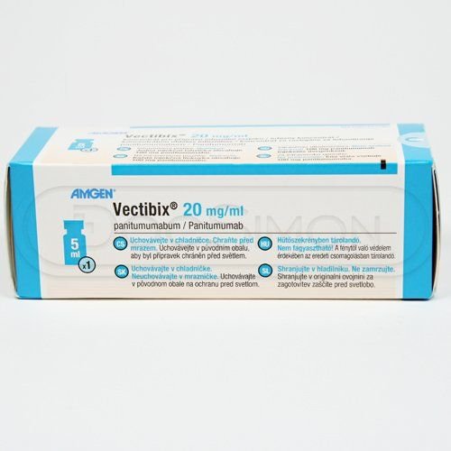 Вектибикс конц. д/р-ра д/инф., 20 мг/мл по 5 мл фл. №1  AMGEN, Inc., Fremont (США)