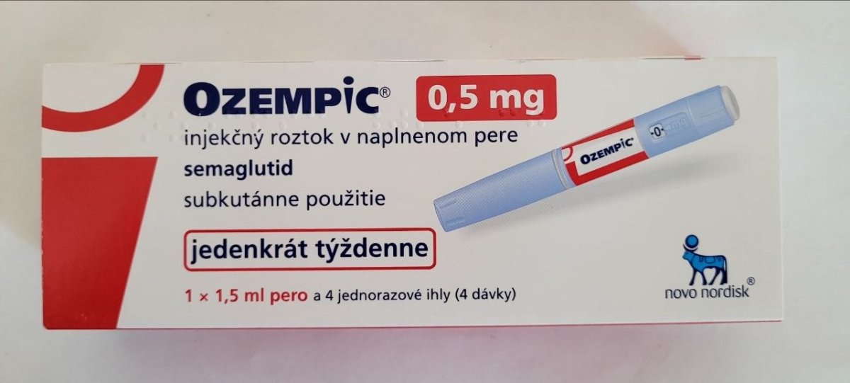ОЗЕМПИК (Семаглутид) р-р д/п/к введ. 0,5 мг/0,37 мл: шприц-ручка № 1 (4 дози), Данія