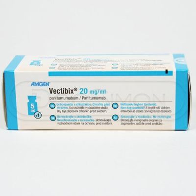 Вектибикс конц. д/р-ра д/инф., 20 мг/мл по 5 мл фл. №1  AMGEN, Inc., Fremont (США)