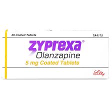 Зипрекса (Оланзапин) таб п/о 5мг №28, Туреччина